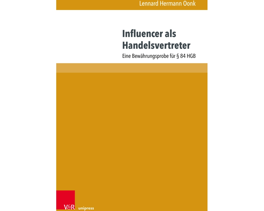 Influencer als Handelsvertreter