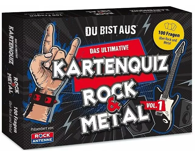 Kartenquiz - DU BIST AUS Rock & Metal Vol. 1