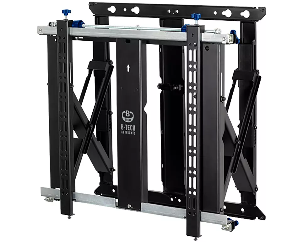 Slimline Soft-Open Full Service Videowall Mount with Micro-Adjustment (VESA 600 x 400)