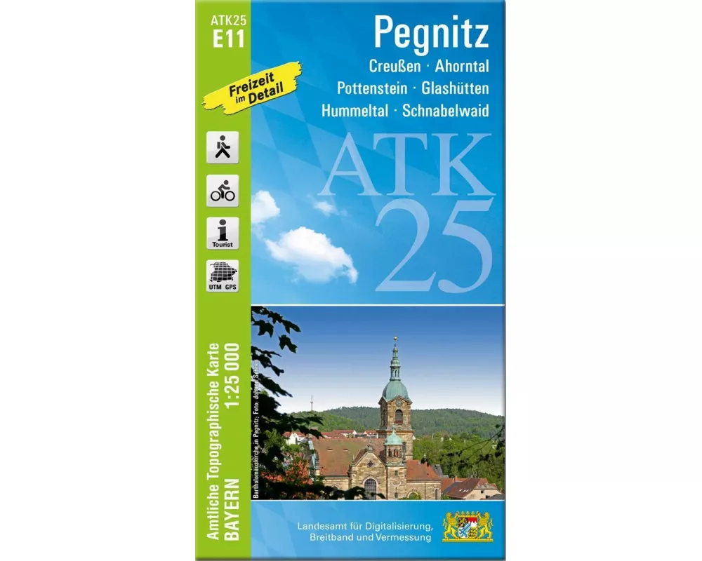 ATK25-E11 Pegnitz (Amtliche Topographische Karte 1:25000)