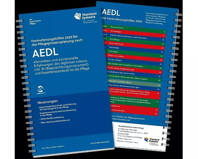 Die Formulierungshilfen für die Pflegeprozessplanung nach AEDL