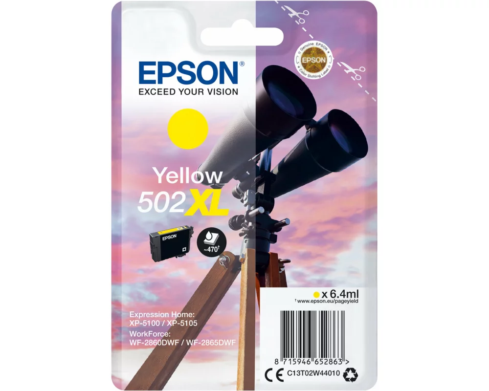 Epson Tinte C13T02W44010 XL Yellow
