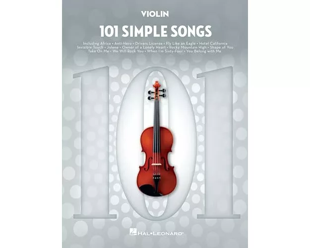 101 Simple Songs for Violin