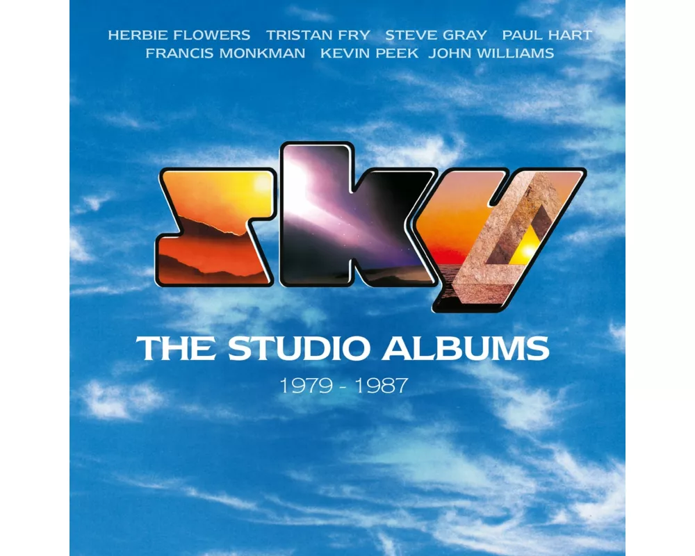 The Studio Albums 1979-1987: 8 Disc Clamshell Boxs