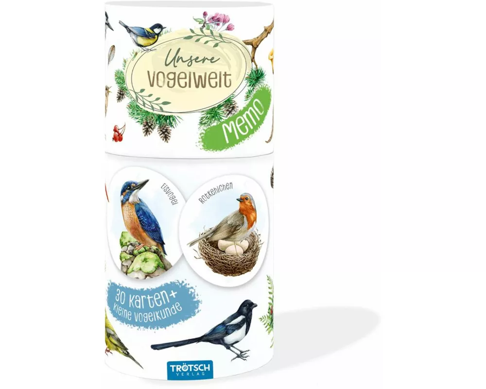 Trötsch Spiel Unsere Vogelwelt Memo