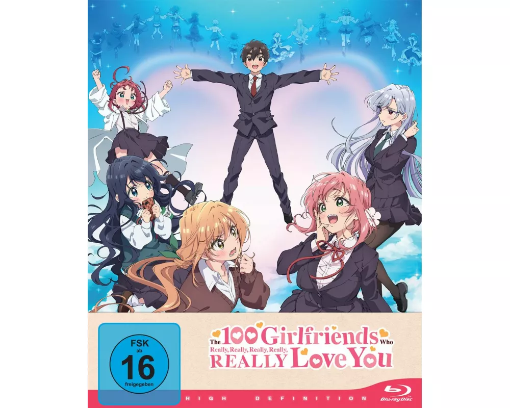 The 100 Girlfriends Who Really Really Really Really REALLY Love you - Staffel 1 - Vol. 1 - Blu-ray mit Sammelschuber (Limited Edition)