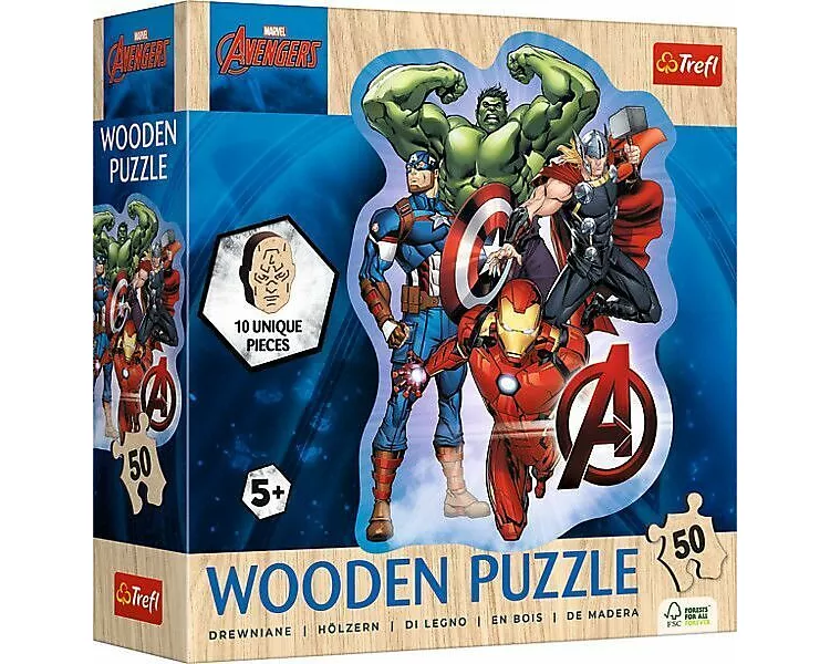Holz Puzzle Junior 50 - Avengers