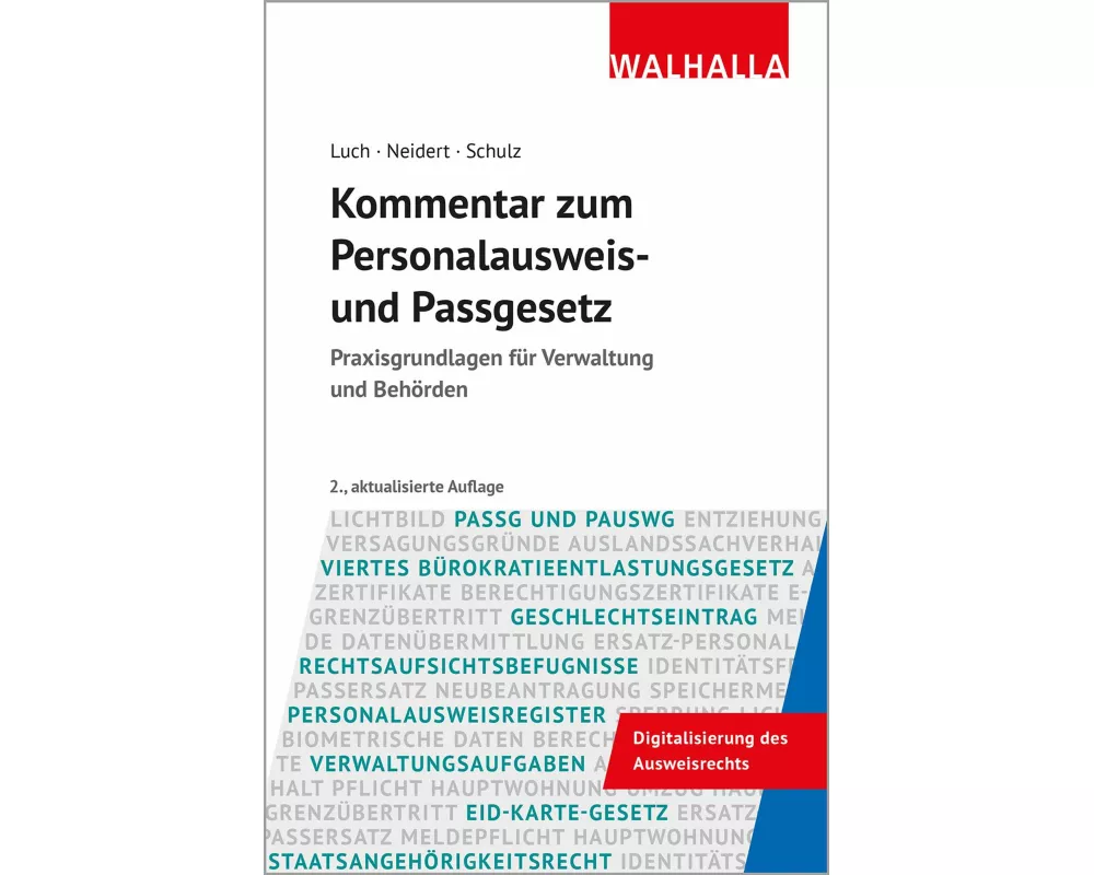 Kommentar zum Personalausweis- und Passgesetz