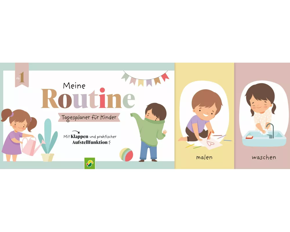 Meine Routine - Tagesplaner für Kinder