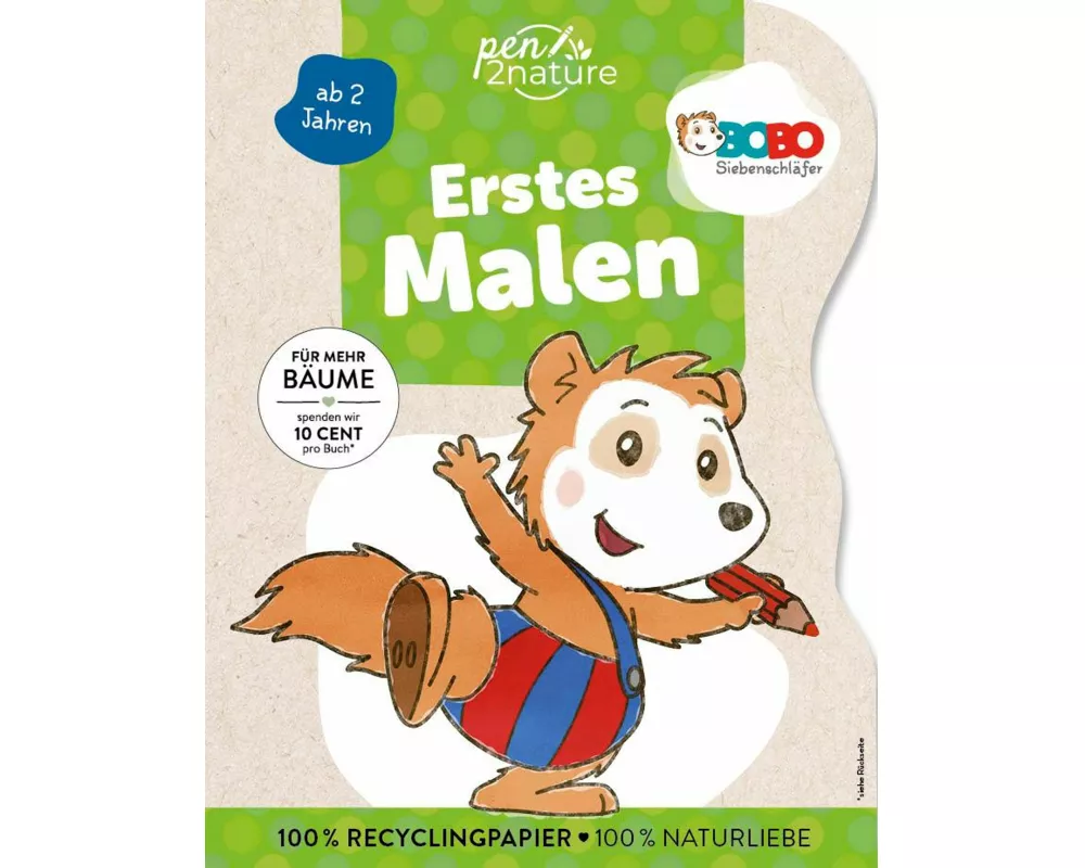 Bobo Siebenschläfer Erstes Malen ab 2 Jahren