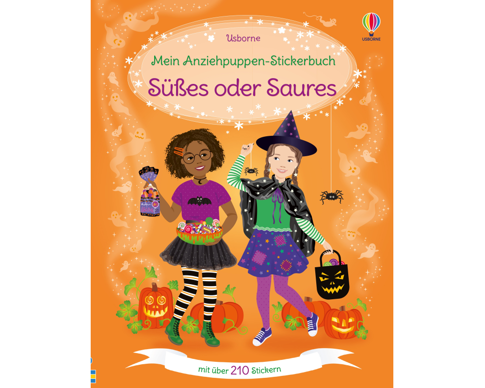 Mein Anziehpuppen-Stickerbuch: Süßes oder Saures