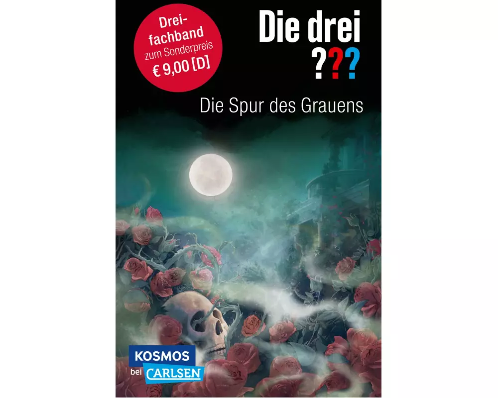 Die drei ???: Die Spur des Grauens. Dreifachband (Enthält die Bände: Im Haus des Henkers, Die Villa der Toten, Die flüsternden Puppen)