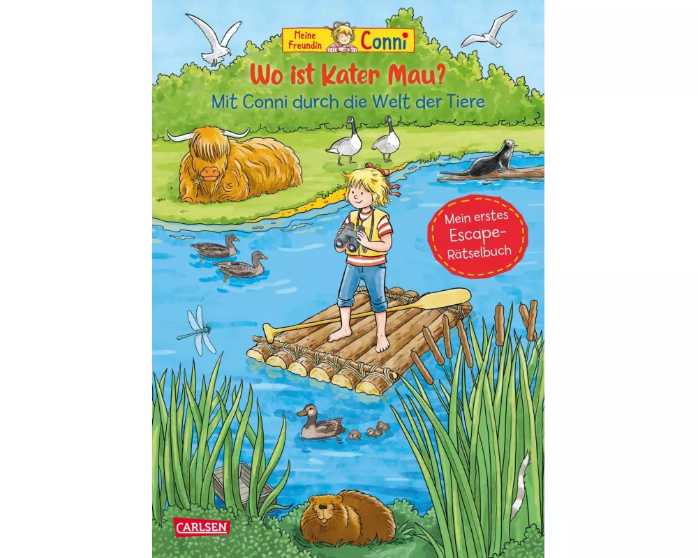 Conni Gelbe Reihe (Beschäftigungsbuch): Wo ist Kater Mau?