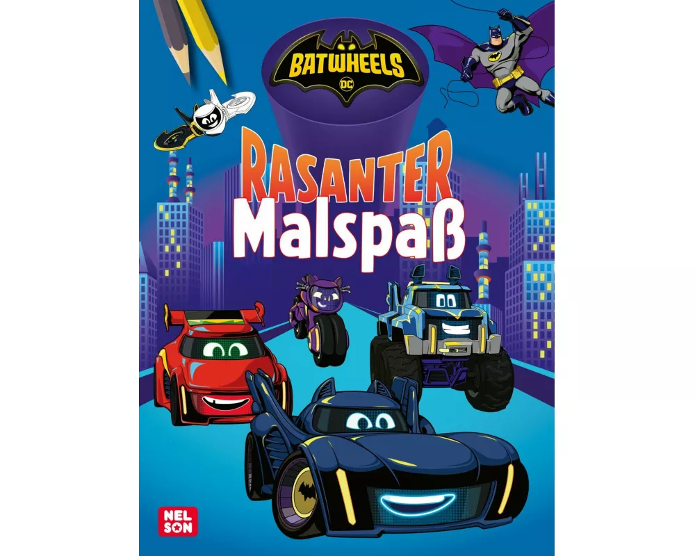 DC Batwheels: Rasanter Malspaß