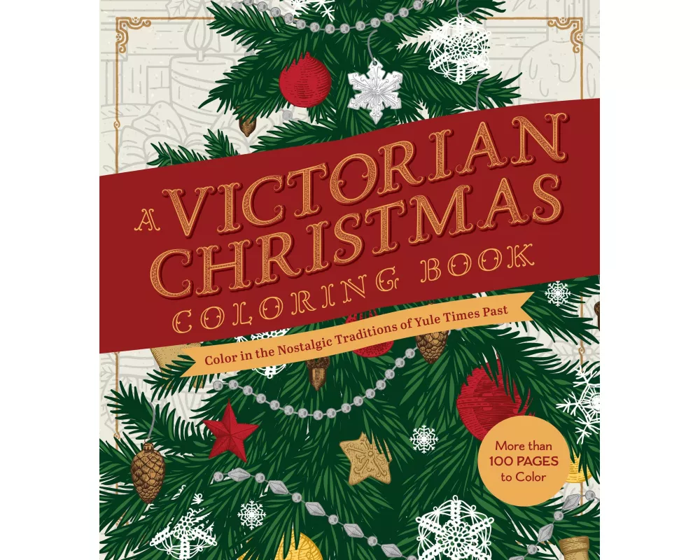 A Victorian Christmas Coloring Book
