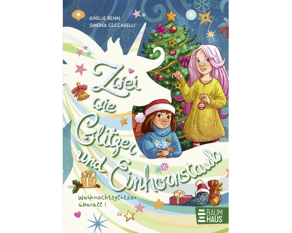 Zwei wie Glitzer und Einhornstaub – Weihnachtsglitzer überall!