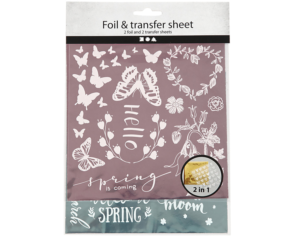 MAREIN Foliensticker 283551 spring, transparent