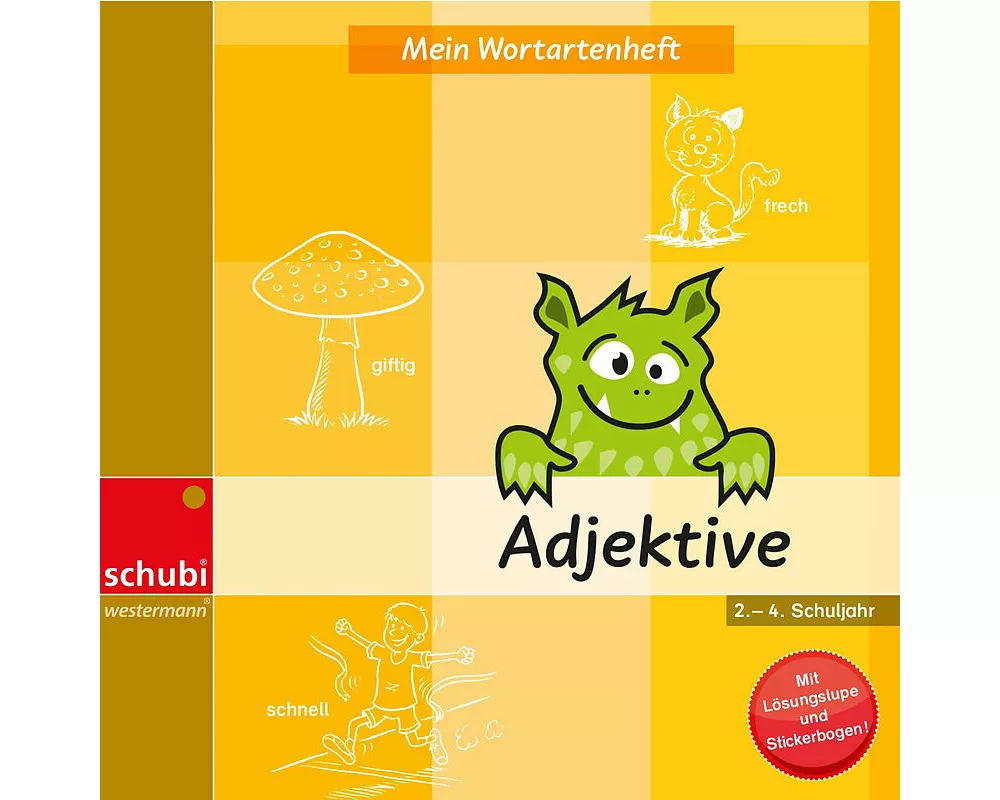 Mein Wortartenheft: Adjektive