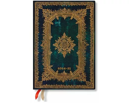 Astra (Nova Stella) Midi 12-month Horizontal Softcover Flexi Dayplanner 2025 (Elastic Band Closure)