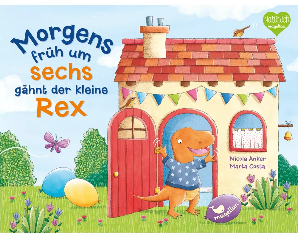 Morgens früh um sechs gähnt der kleine Rex