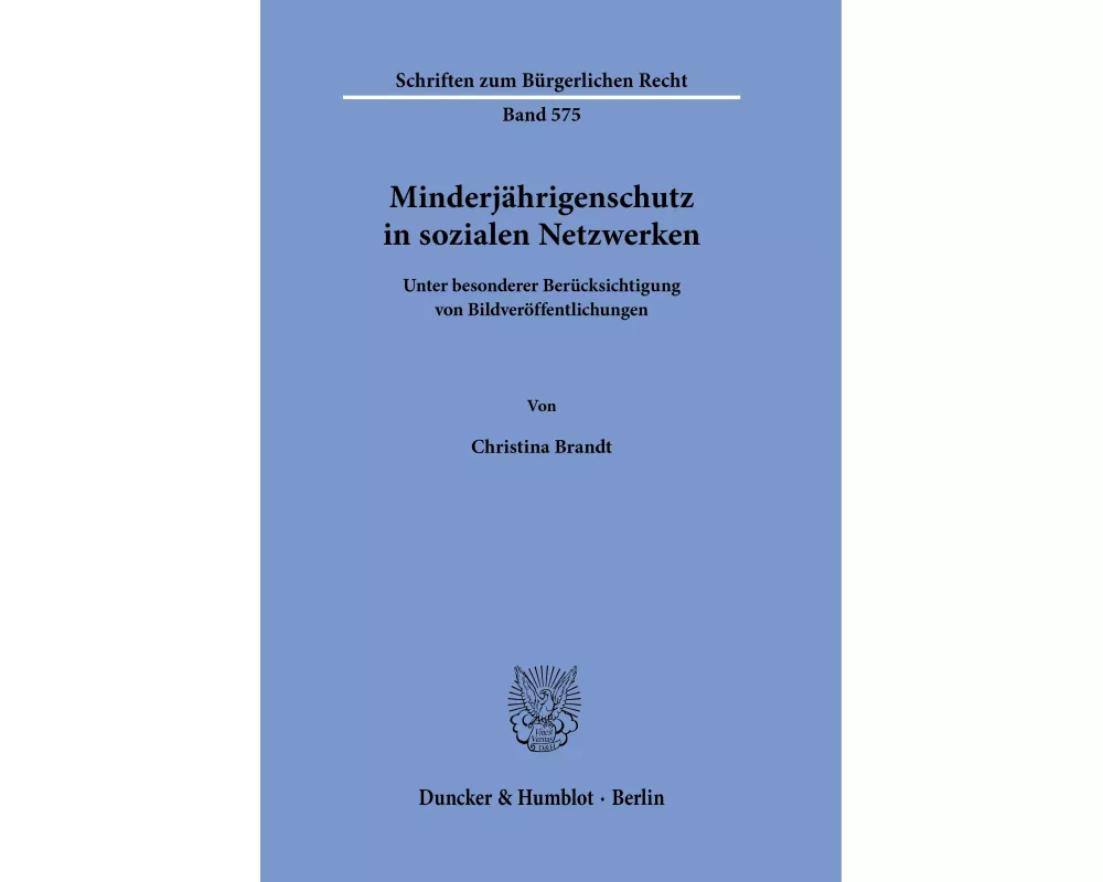 Minderjährigenschutz in sozialen Netzwerken
