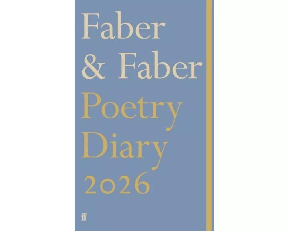 Faber Poetry Diary 2026