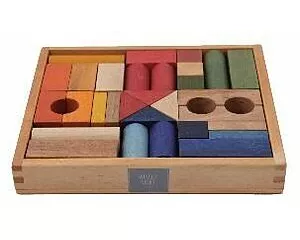 Rainbow Blocks In Tray