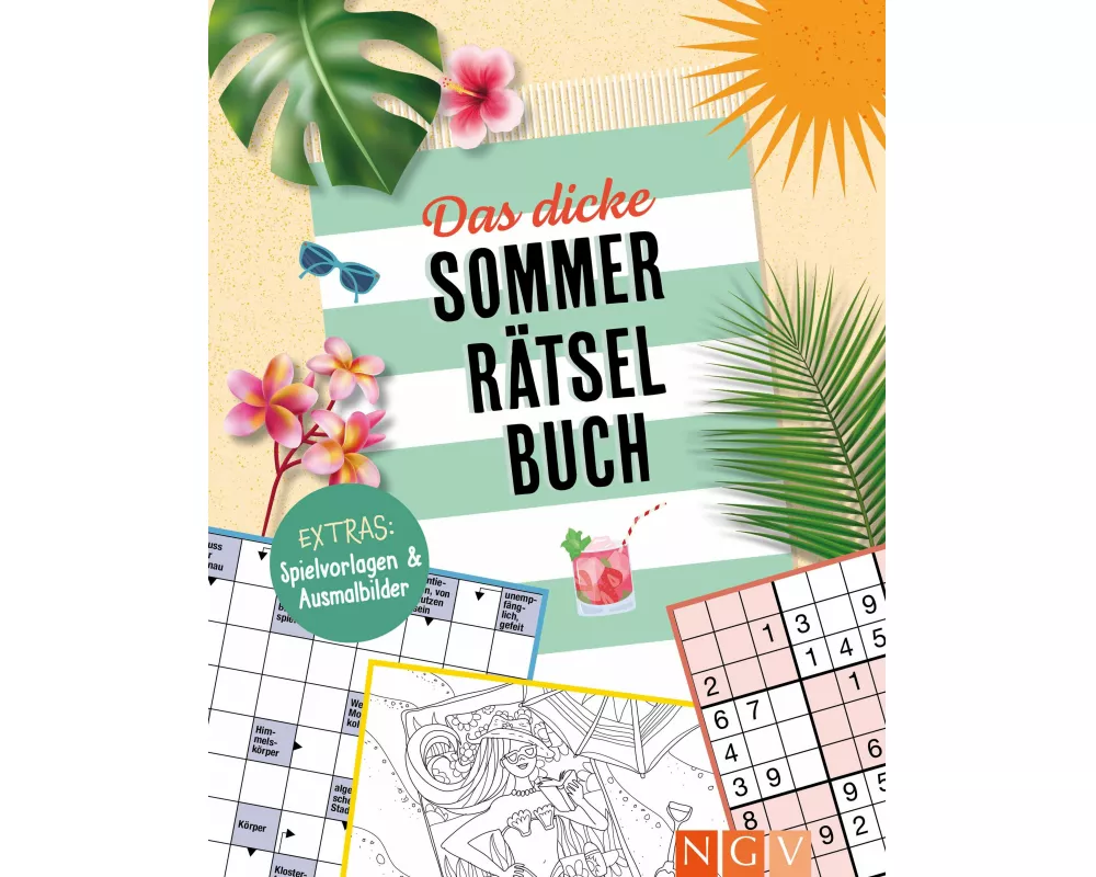 Das dicke Sommer-Rätselbuch