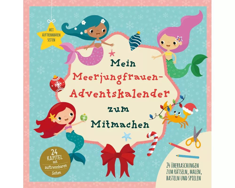 Mein Meerjungrauen-Adventskalender zum Mitmachen