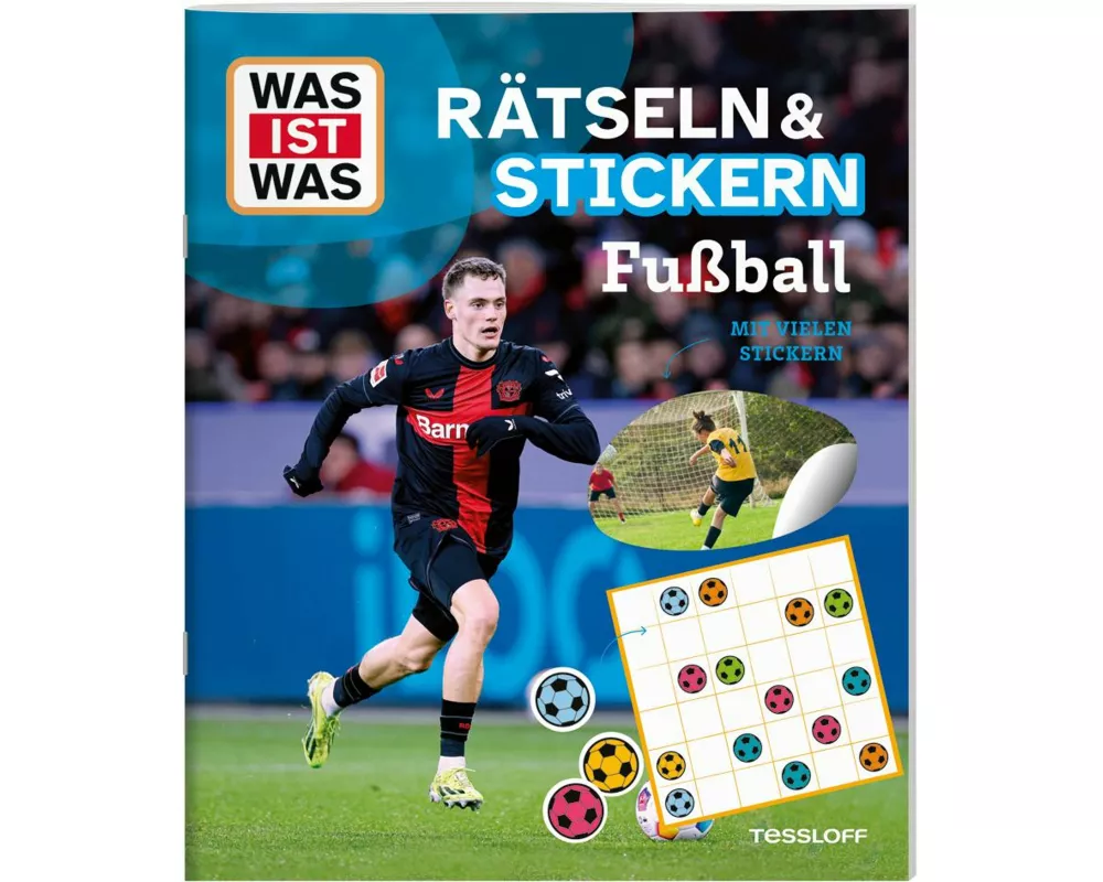 WAS IST WAS Rätseln und Stickern: Fußball