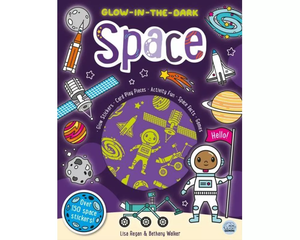 Glow-in-the-Dark Space Sticker Activity
