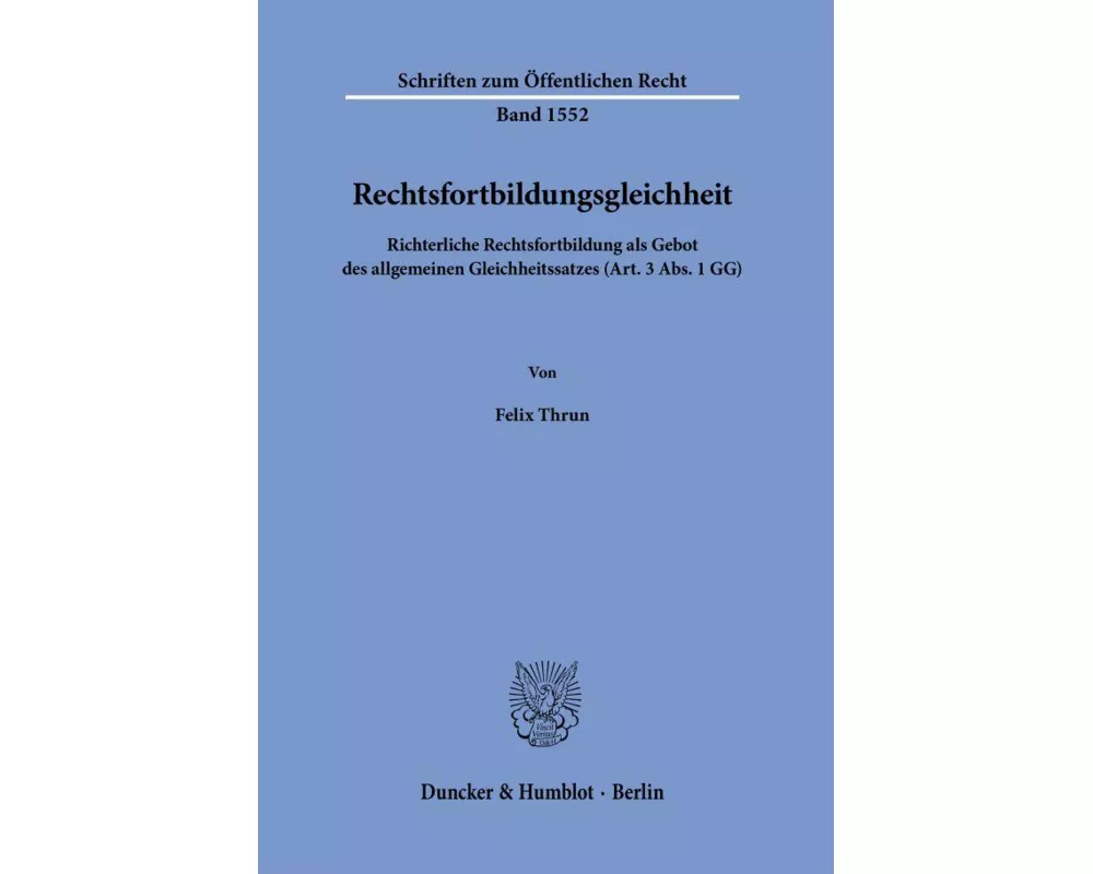 Rechtsfortbildungsgleichheit
