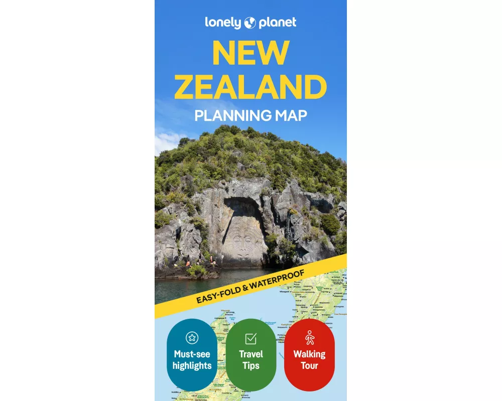 Lonely Planet New Zealand Planning Map