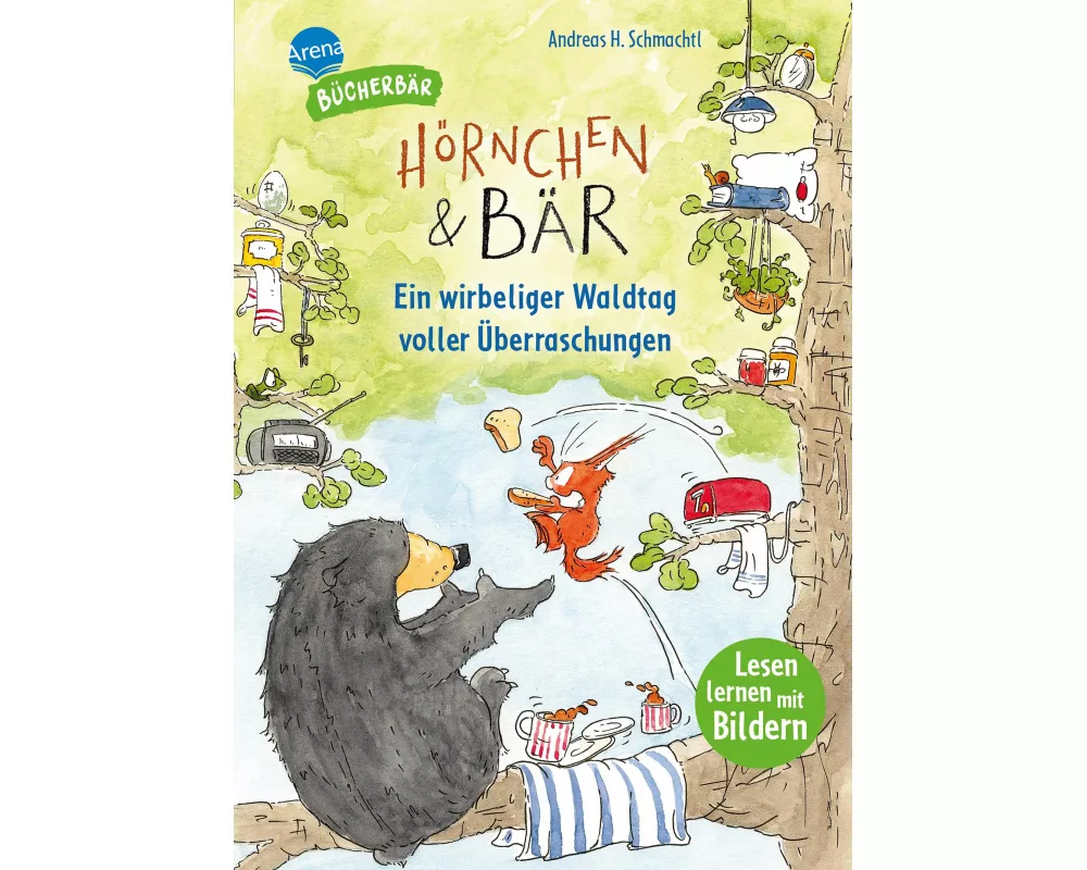 Hörnchen & Bär. Ein wirbeliger Waldtag voller Überraschungen