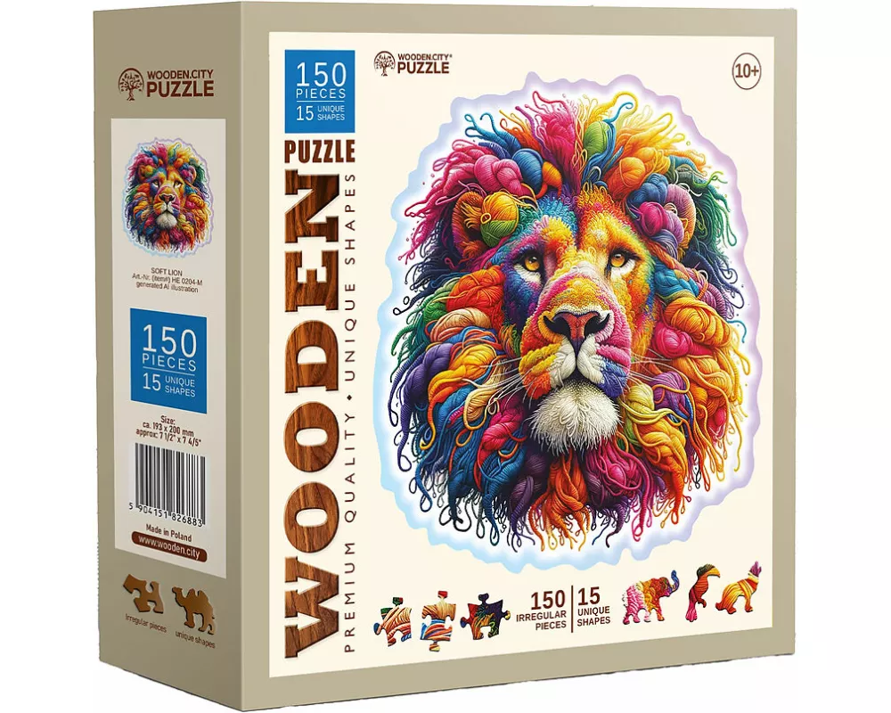 Holzpuzzle M. SOFT LION