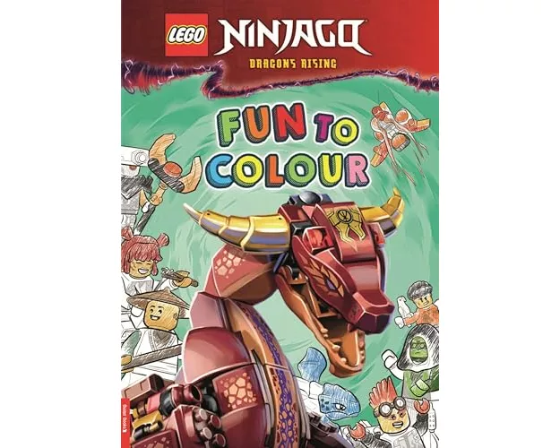 LEGO NINJAGO: Fun to Colour - Dragon Edition