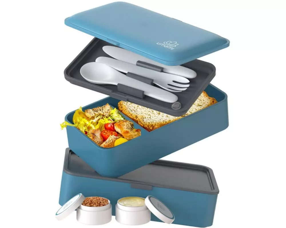 Umami Lunchbox Original L Denim Blue