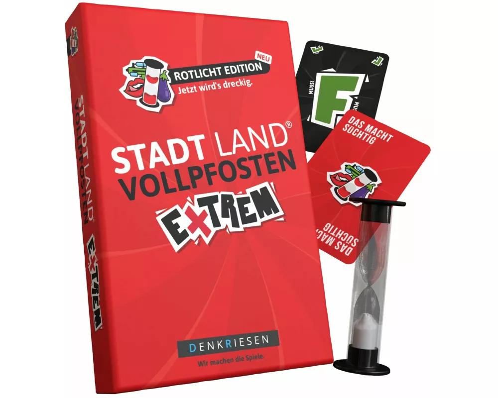 DENKRIESEN - STADT LAND VOLLPFOSTEN - Extrem - ROTLICHT EDITION - "Jetzt wird's dreckig."