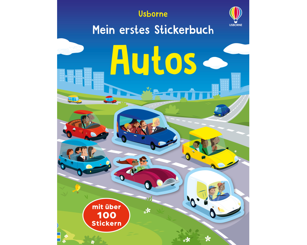 Mein erstes Stickerbuch: Autos