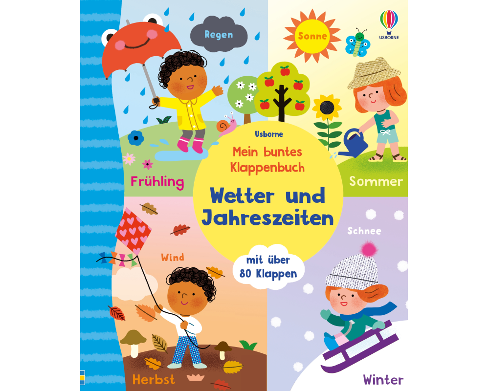 Mein buntes Klappenbuch: Wetter und Jahreszeiten
