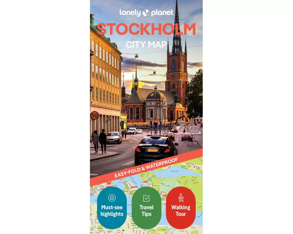 Lonely Planet Stockholm City Map