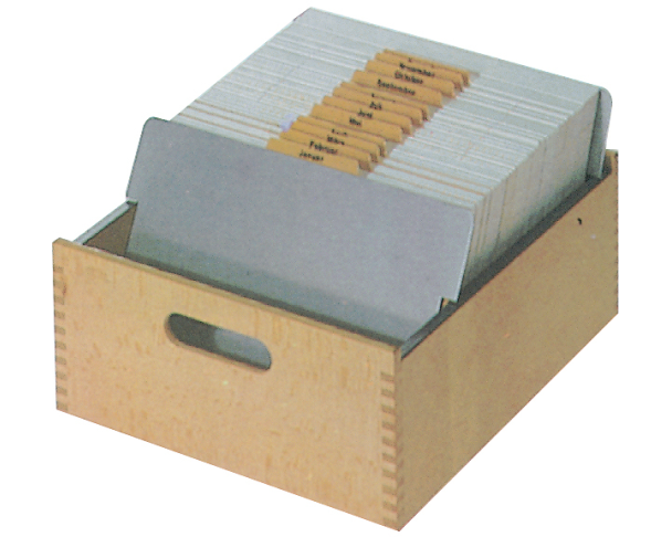 FLÜCK Karteikasten C5 C5QUER/30 Buche