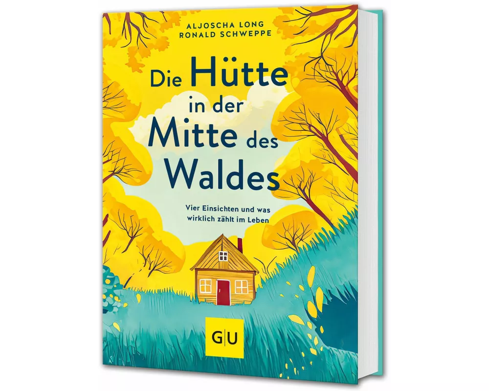 Die Hütte in der Mitte des Waldes