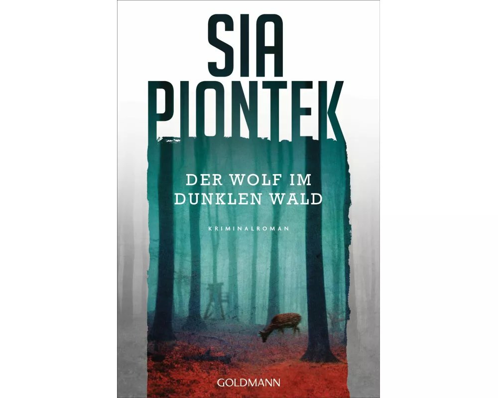 Der Wolf im dunklen Wald