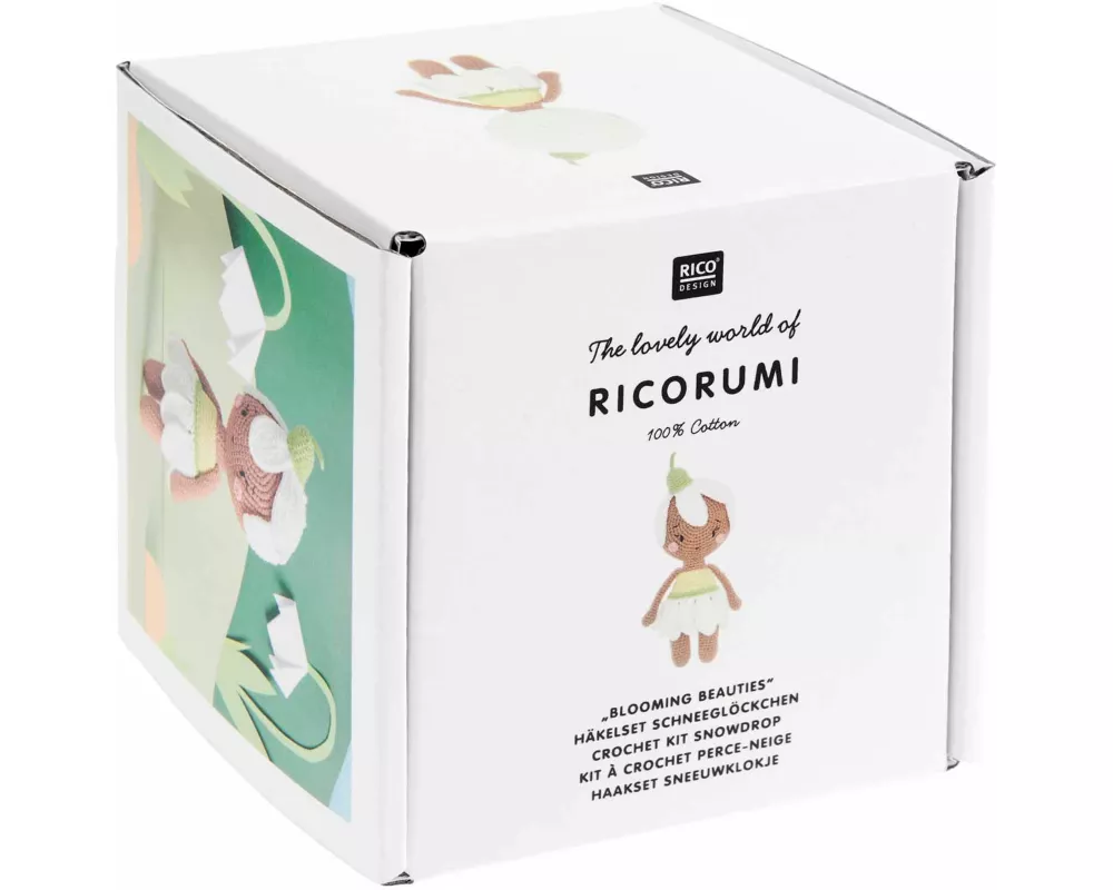 Ricorumi Häkelset "Blooming Beauties" Schneeglöckchen