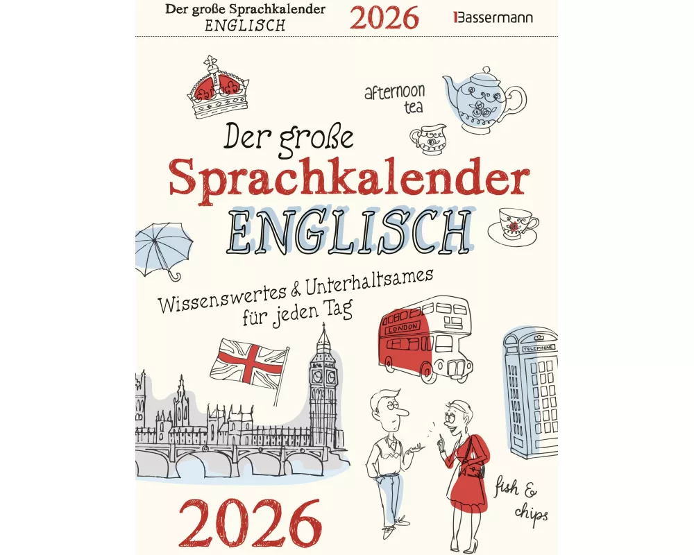 Der große Sprachkalender Englisch 2026