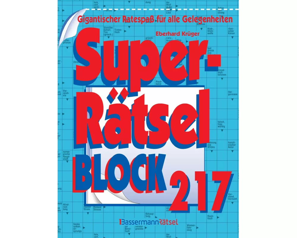 Superrätselblock 217 (5 Exemplare à 4,99 €)