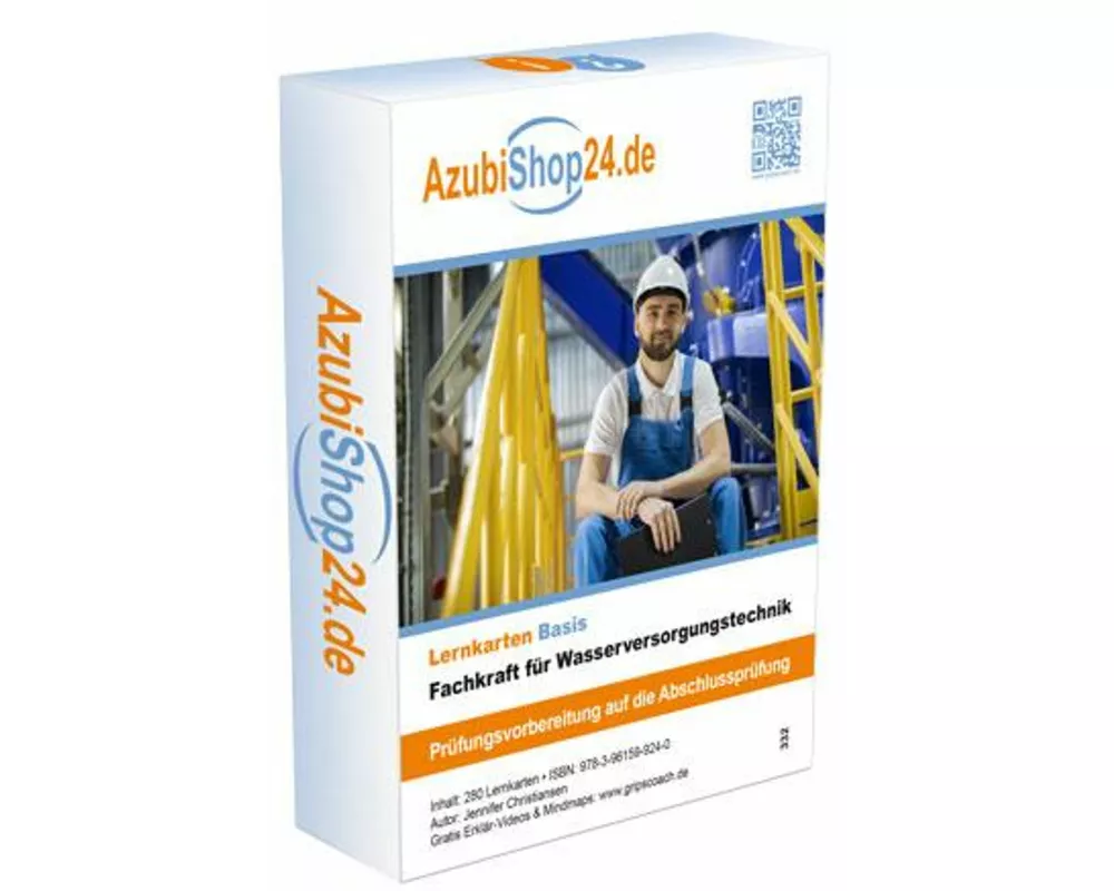 Lernkarten Fachkraft für Wasserversorgungstechnik