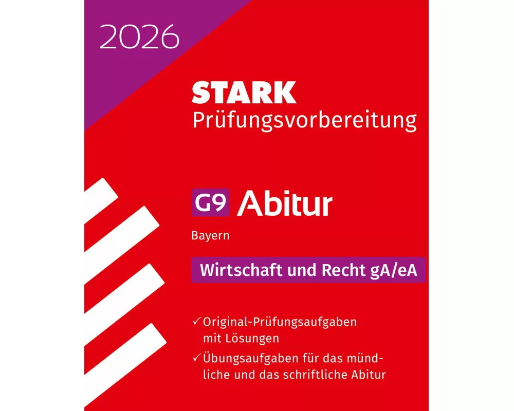 STARK Wirtschaft/Recht gA/eA - Abitur 2026 Bayern - Prüfungsvorbereitung