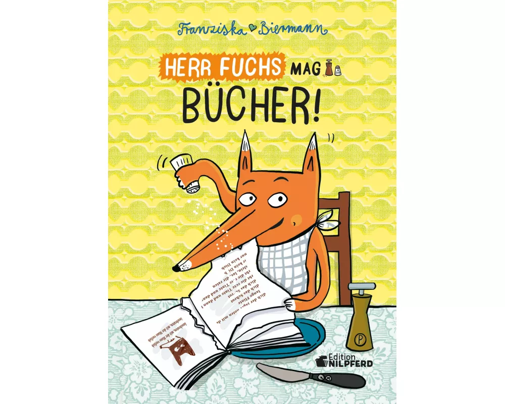 Herr Fuchs mag Bücher